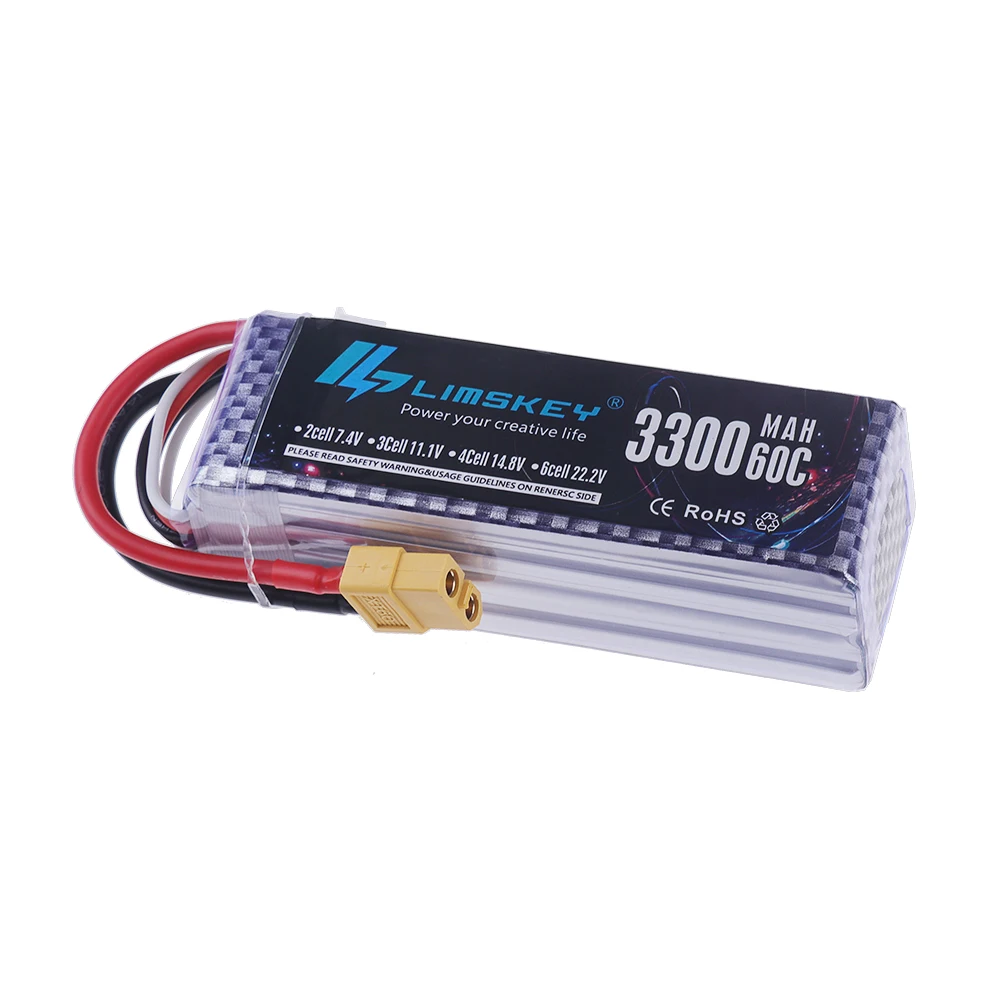 แบตเตอรี่ 4S LiPo 14.8V 3300mA - Hobby Rc Quadcopters & Multirotors บทวิจารณ์และราคา