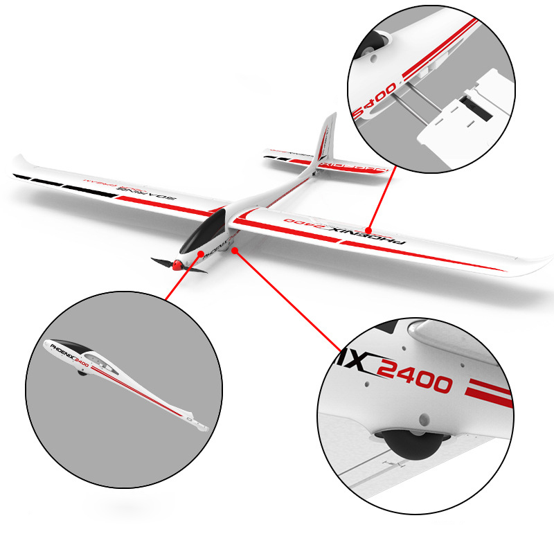 Volantex 759-3 2400ฟีนิกซ์2400 - Rc Hobby Grade Plane บทวิจารณ์และราคา