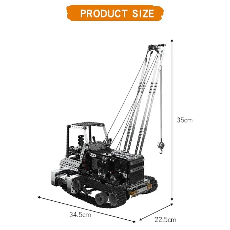 รถเครนโลหะประกอบเอง บังคับวิทย - Rc Hobby Car บทวิจารณ์และราคา
