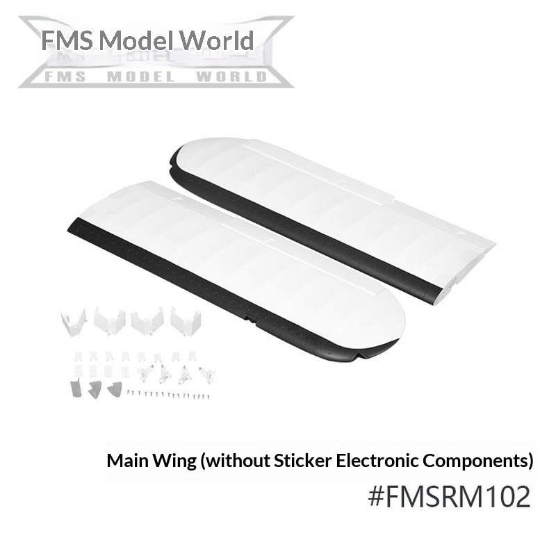FMS RC เครื่องบินสติ๊กเกอร์สำห - Rc Hobby Car บทวิจารณ์และราคา