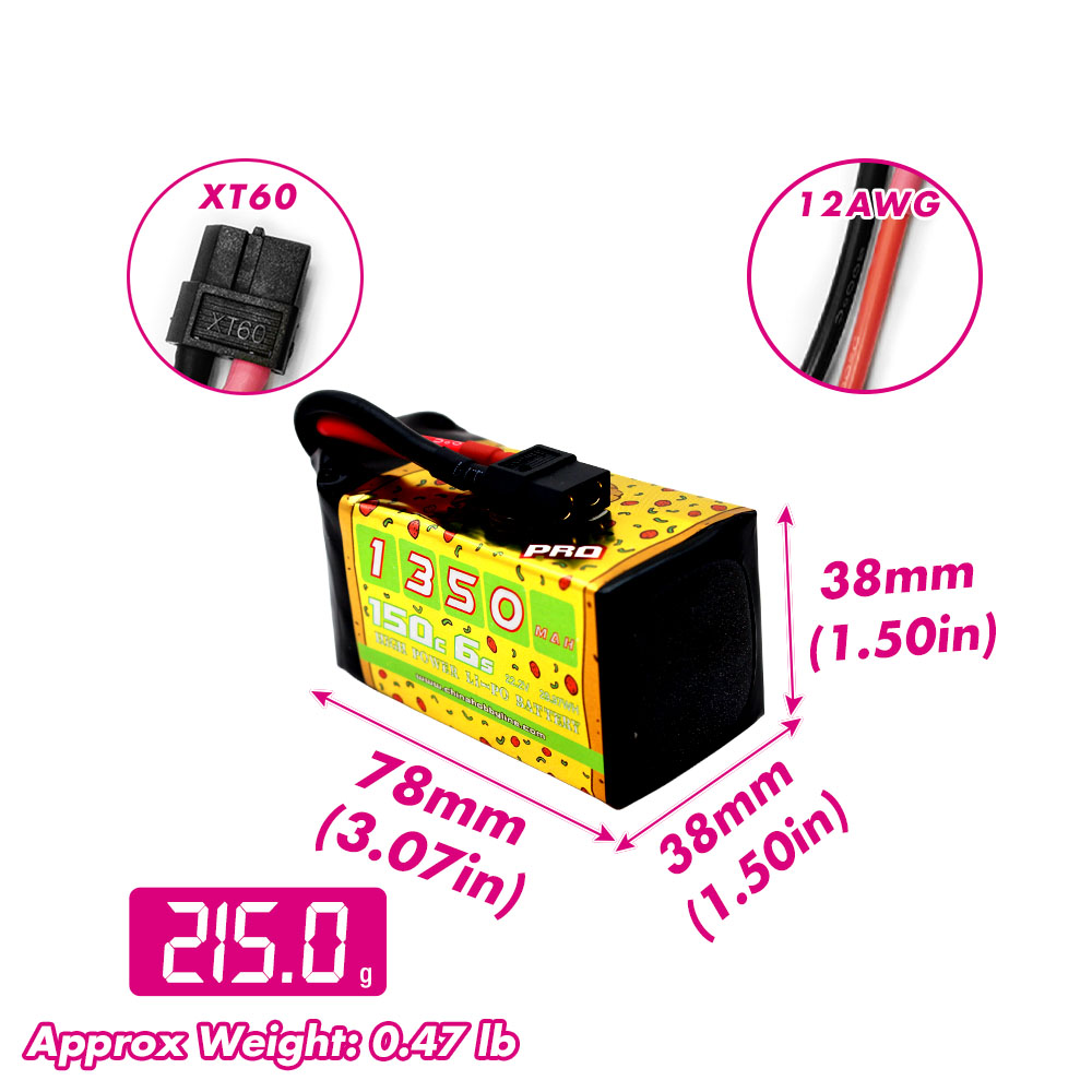 2PCS CNHL 6S 22.2V แบตเตอรี่ลิ - Hobby Rc Quadcopters & Multirotors บทวิจารณ์และราคา