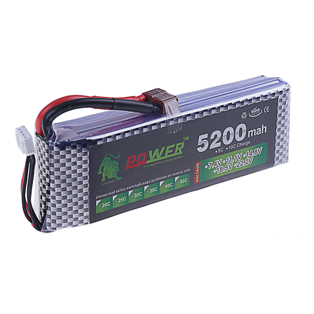 3S Lipo แบตเตอรี่ 11.1V 5200 m - Hobby Rc Quadcopters & Multirotors บทวิจารณ์และราคา