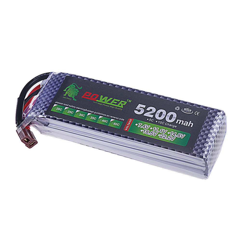 3S Lipo แบตเตอรี่ 11.1V 5200 m - Hobby Rc Quadcopters & Multirotors บทวิจารณ์และราคา