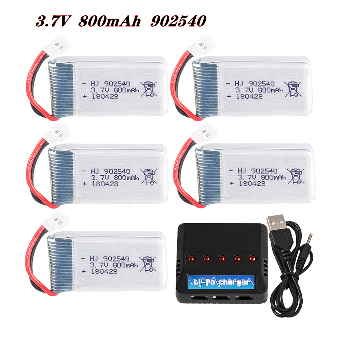 3.7V 800mAh 902540 25C แบตเตอร - Hobby Rc Quadcopters & Multirotors บทวิจารณ์และราคา